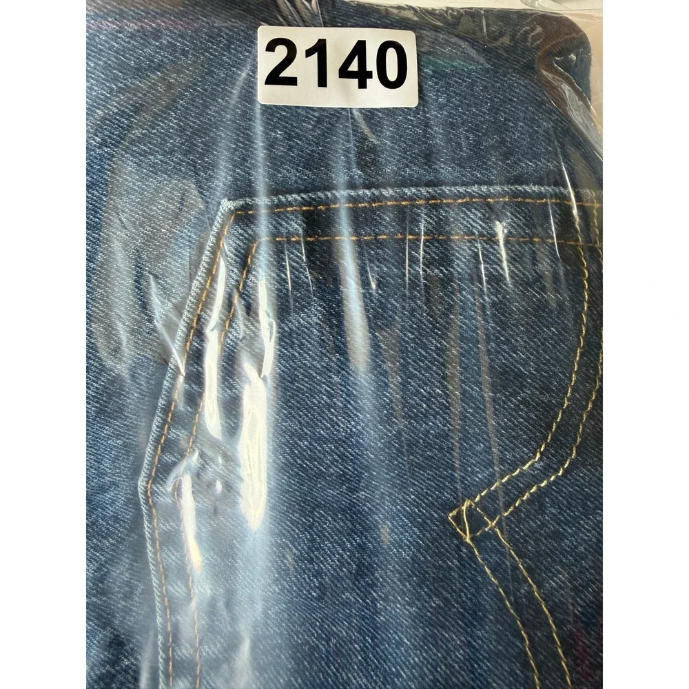 Levis 578 Loose Fit Jeans Mens 40x29 Dark Wash Baggy Wide Leg Denim Blue
